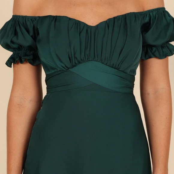 PETAL&PUP emerald dress size 4 - Picture 5 of 8